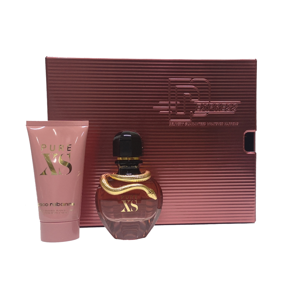 Cofanetto donna Paco Rabanne Pure XS EdP 50ml + body lotion 75 ml -  Profumeria Online