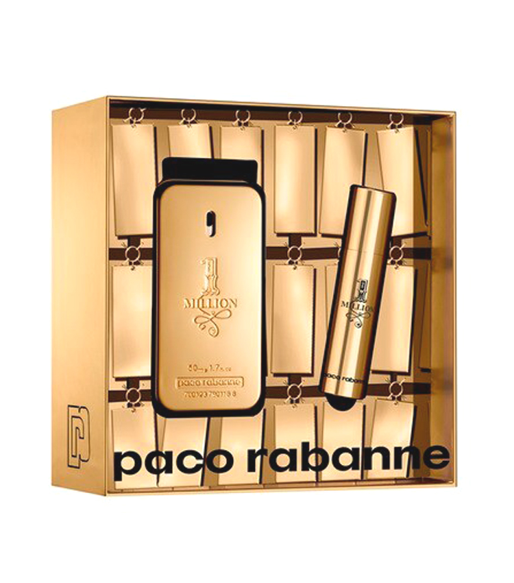 Cofanetto uomo 1 MILLION PACO RABANNE edt 50ml + edt 10ml - Profumeria  Online