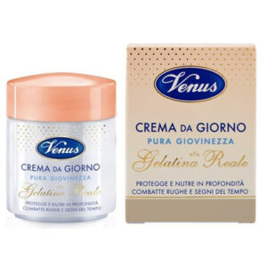 VENUS PURA GIOVINEZZA Crema viso giorno antirughe alla Gelatina Reale 50ml