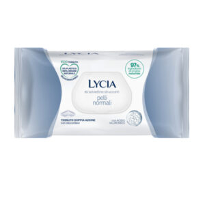 LYCIA Salviettine Struccanti per pelli normali con ACIDO IALURONICO - 60 pezzi