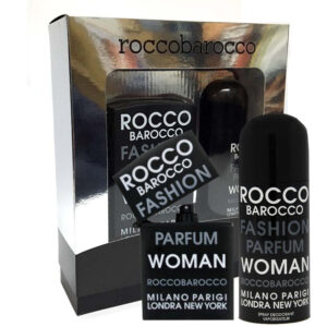 Cofanetto donna ROCCOBAROCCO FASHION PARFUM WOMAN edp 75ml + deodorante spray 150ml