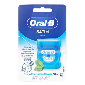 ORAL-B SATIN NASTRO Filo interdentale alla menta 50mt