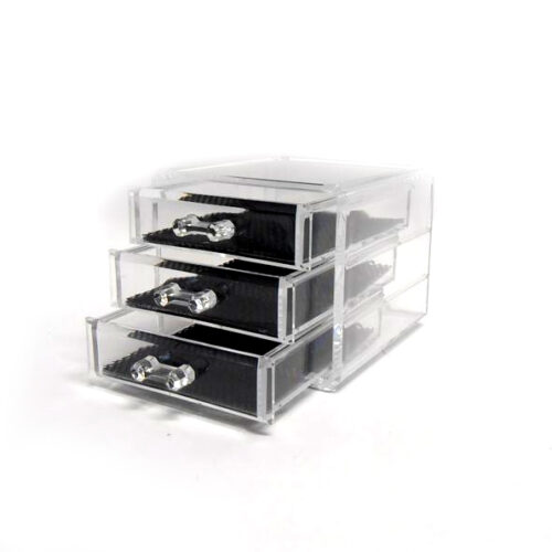 BIJOUX ORGANIZER organizza bigiotteria a 3 cassetti 12,3 x 15 x h 10,7 cm