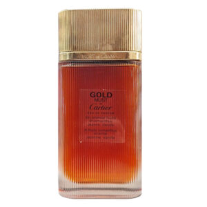 "TESTER" CARTIER MUST DE CARTIER GOLD edp donna 100ml