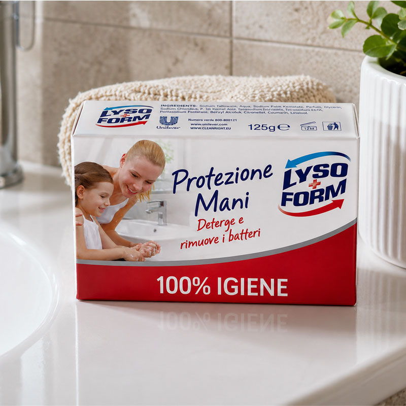LYSOFORM Sapone solido per le mani 125g - immagine 2