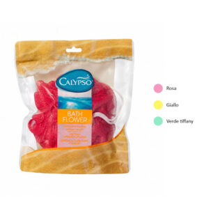 CALYPSO BATH FLOWER Spugna da bagno in rete