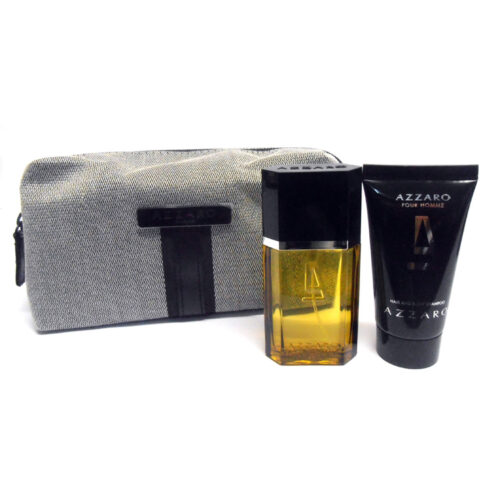 Set/confezione uomo AZZARO POUR HOMME edt 30ml + body shampoo 50ml + borsello