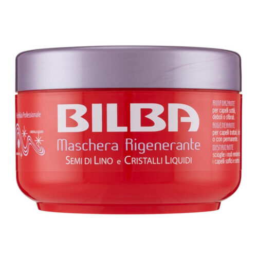 BILBA Semi di Lino e Cristalli Liquidi Maschera capelli Rigenerante 400ml