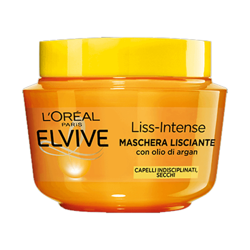 L'OREAL ELVIVE LISS INTENSE Maschera lisciante capelli indisciplinati e secchi 300ml