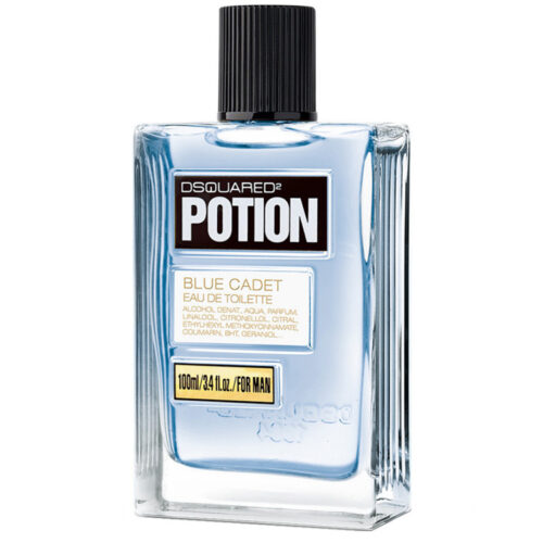 “TESTER” DSQUARED POTION BLUE CADET edt 100ml uomo NO TAPPO