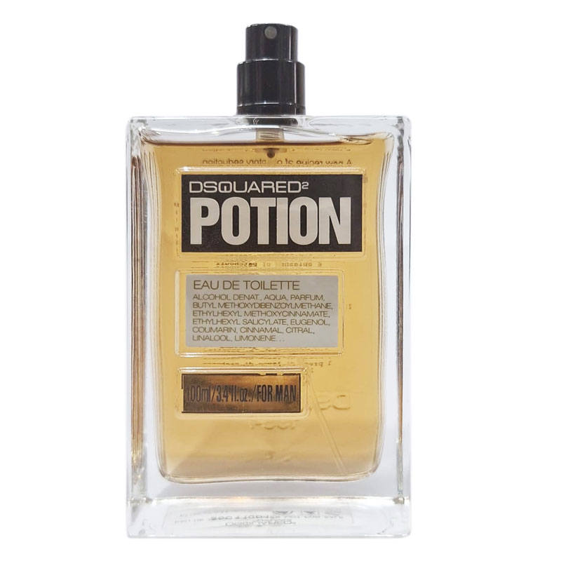 "TESTER" DSQUARED² POTION FOR MAN edt uomo 100ml NO TAPPO