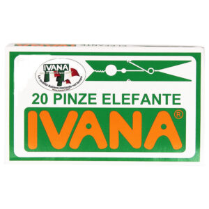 IVANA Pinze Elefante da bucato MADE IN ITALY - 20pz