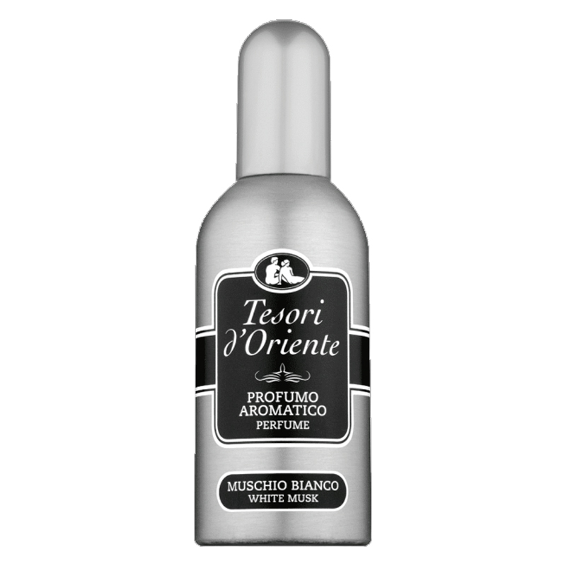 Cofanetto TESORI D'ORIENTE MUSCHIO BIANCO profumo aromatico 100ml + sapone solido 150gr - immagine 3