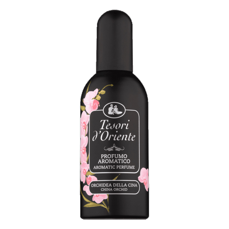 Cofanetto TESORI D'ORIENTE ORCHIDEA DELLA CINA profumo aromatico 100ml + sapone solido 150gr - immagine 2