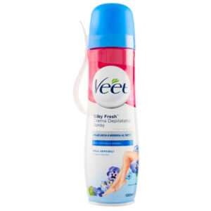 VEET Crema depilatoria spray pelli sensibili 150ml