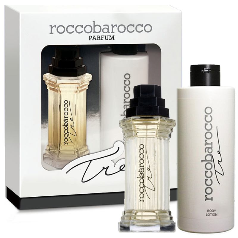 Cofanetto donna ROCCOBAROCCO TRE edp 100ml + body lotion 400ml