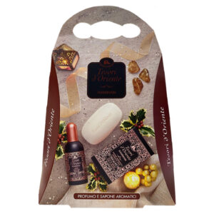 Cofanetto TESORI D'ORIENTE HAMMAM profumo aromatico 100ml + sapone solido 150gr