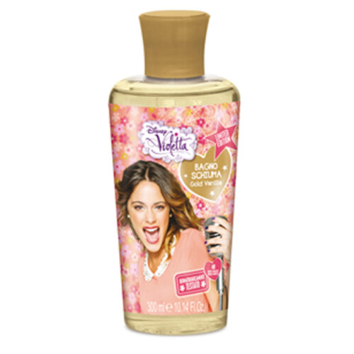 DISNEY VIOLETTA Bagno Schiuma Gold Vanilla Limited Edition 300ml