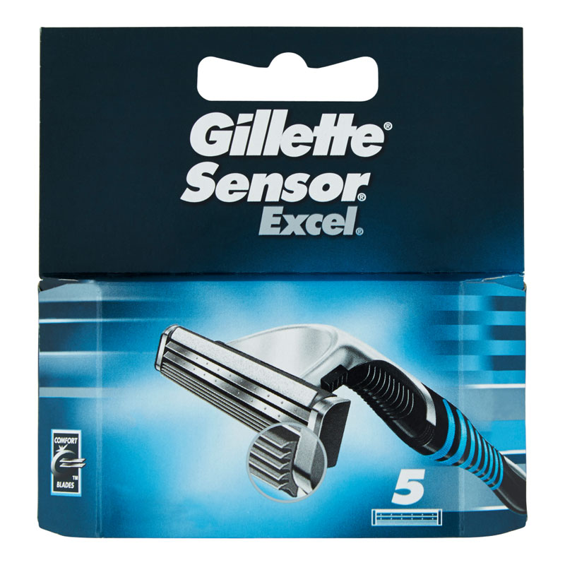 GILLETTE SENSOR EXCEL lame ricariche rasoio - 5pz