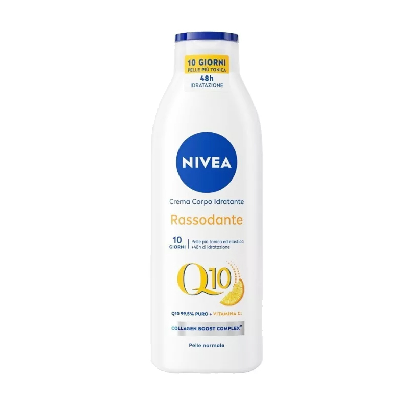 NIVEA Crema corpo idratante Rassodante Q10 + vitamina C pelle normale 250ml