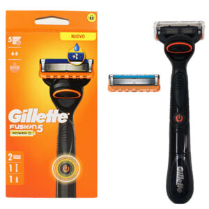GILLETTE FUSION 5 PROGLIDE POWER Rasoio a batteria per pelli sensibili
