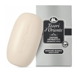 TESORI D'ORIENTE Sapone aromatico Muschio Bianco 125g
