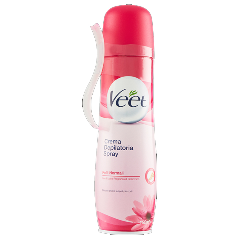 VEET Crema depilatoria spray pelli normali 150ml