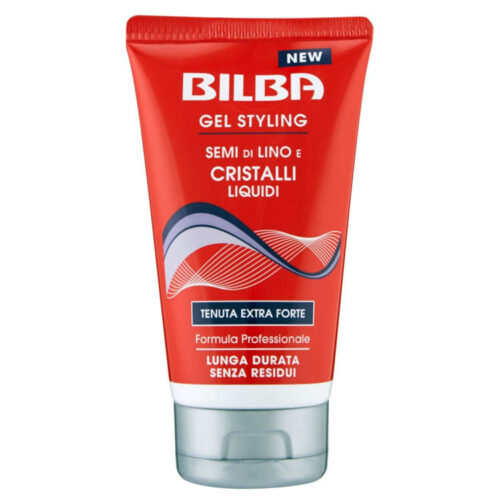 BILBA GEL STYLING gel capelli Semi di Lino e Cristalli Liquidi 150ml
