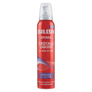 BILBA EXTRA FORTE Spuma capelli Semi di Lino e Cristalli Liquidi 200ml