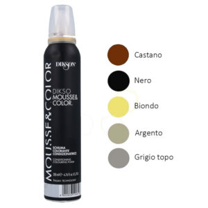 DIKSON-TEC MOUSSE & COLOR Schiuma capelli colorante condizionatrice 200ml