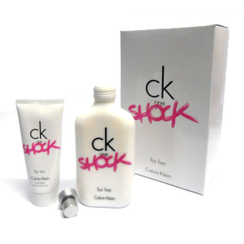 Cofanetto donna CALVIN KLEIN ONE SHOCK FOR HER edt 200ml + body lotion 100ml