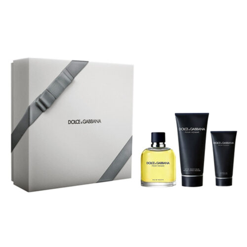 Cofanetto uomo DOLCE & GABBANA POUR HOMME edt 125ml + after shave balm 100ml + shower gel 50ml