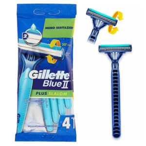 GILLETTE BLUE II PLUS SLALOM Rasoio usa e getta due lame