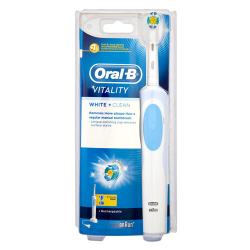 ORAL B VITALITY WHITE CLEAN Spazzolino Elettrico Ricaricabile