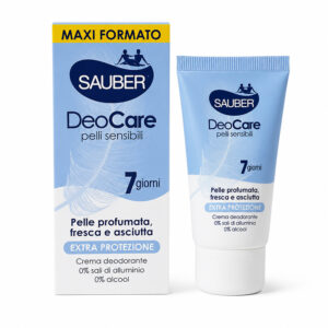 SAUBER DEOCARE 7 giorni deodorante crema Pelli sensibili 35ml