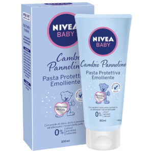 NIVEA BABY Cambio Pannolino Pasta protettiva emolliente anti arrossamenti con ossido di zinco 100ml