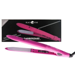 BLACKSTAR RAINBOW BABY Mini piastra per capelli da viaggio - fucsia