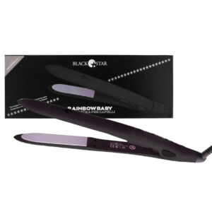 BLACKSTAR RAINBOW BABY Mini piastra per capelli da viaggio - nero