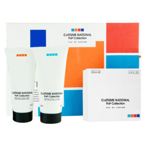 Cofanetto donna COSTUME NATIONAL POP COLLECTION edp 100ml + body lotion 100ml + shower cream 100ml