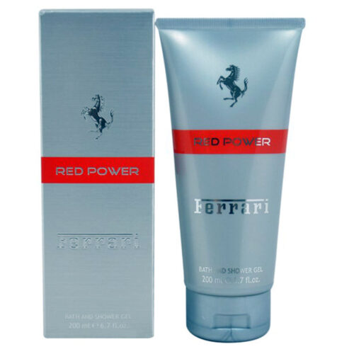 FERRARI RED POWER gel bagno doccia 200ml uomo