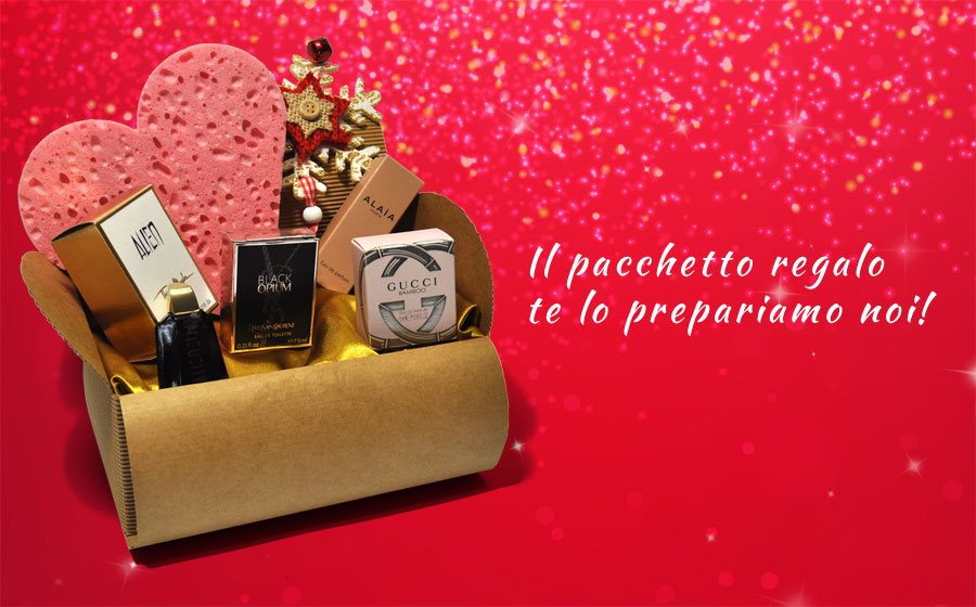 Acquista il tuo regalo on-line, al pacchetto ci pensiamo noi!