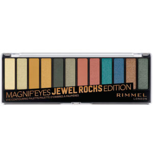 RIMMEL MAGNIF'EYES jewel rocks edition PALETTE OMBRETTI colore e ombreggiature 009