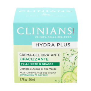 CLINIANS HYDRA BASIC crema-gel viso idratante opacizzante pelli miste e grasse 50ml