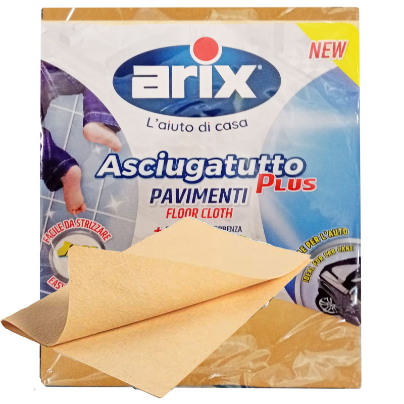 (image for) ARIX ASCIUGATUTTO PLUS PAVIMENTI panno ideale per auto 39,5 x 57cm 