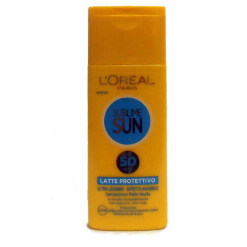 L'OREAL SUBLIME SUN Latte Protettivo IP 50 protezione solare 200ml