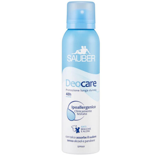 SAUBER DEO CARE deodorante spray protezione lunga durata 150ml MAXI FORMATO