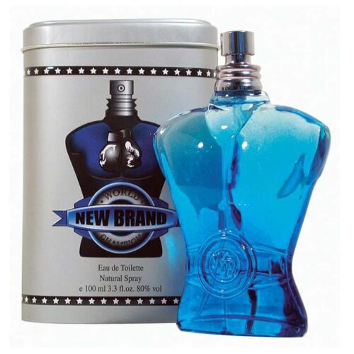 NEW BRAND WORLD CHAMPION BLUE edt 100ml uomo