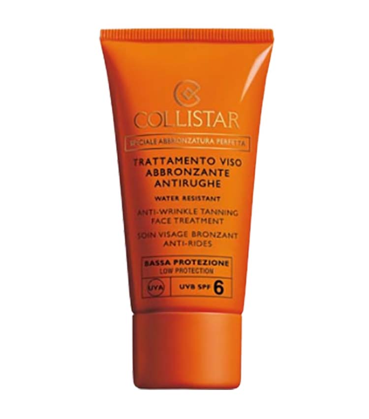 COLLISTAR TRATTAMENTO VISO ABBRONZANTE ANTIRUGHE SPF 6 bassa protezione 50ml