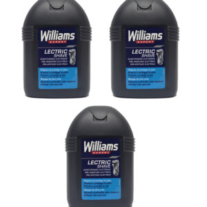 Stock 3pz WILLIAMS EXPERT LECTRIC SHAVE Pre Rasatura Elettrica 100ml