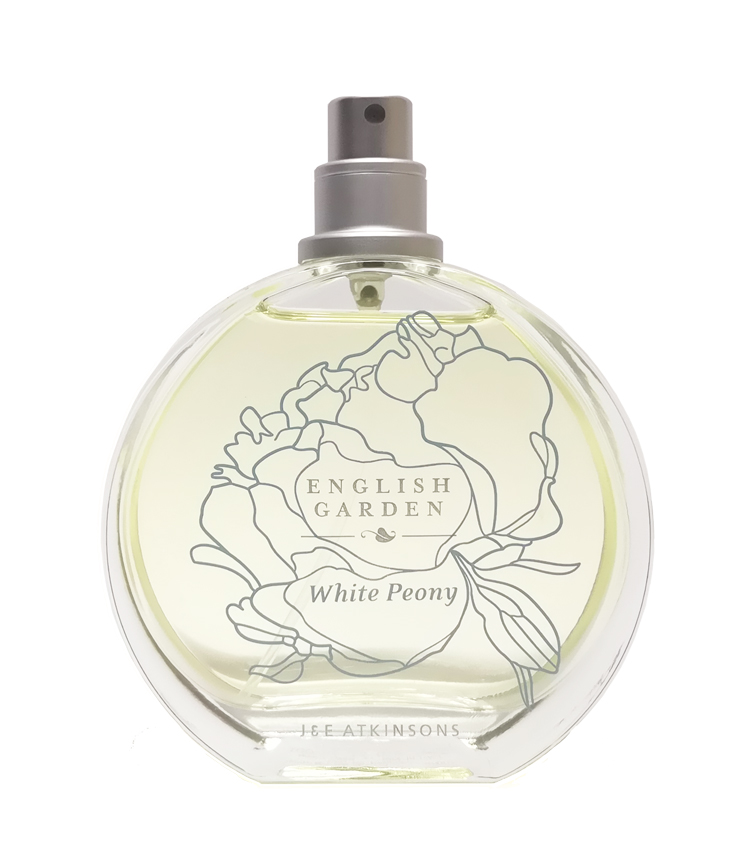 "TESTER" ATKINSONS ENGLISH GARDEN WHITE PEONY edp donna 100ml NO TAPPO